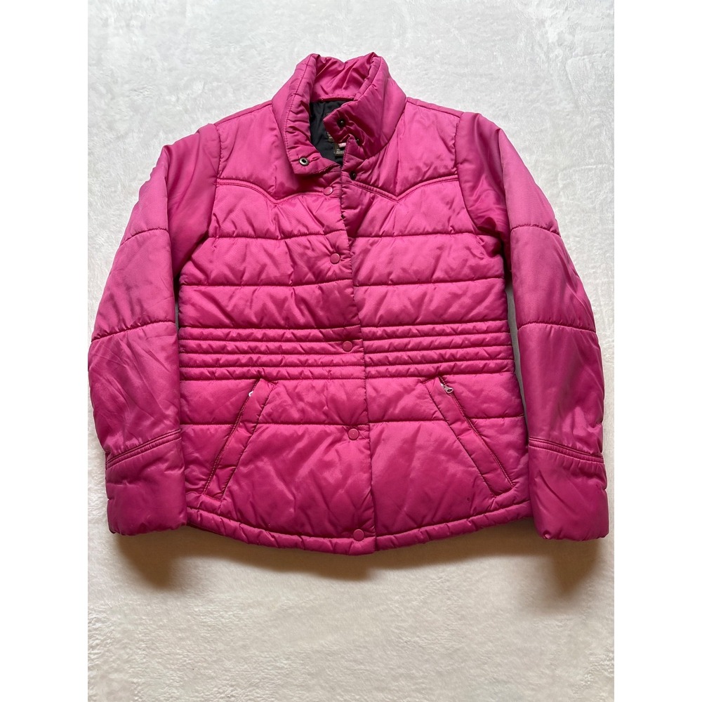 Roper Western Wear Girls Youth Child Pink/Black Jacket ,‎ Sz M (7-8)